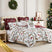 White Christmas Reversible 7-Piece Quilt Bedding Set