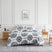 Front View of Infinity Duvet Cover in blue#color_infinity-blue
