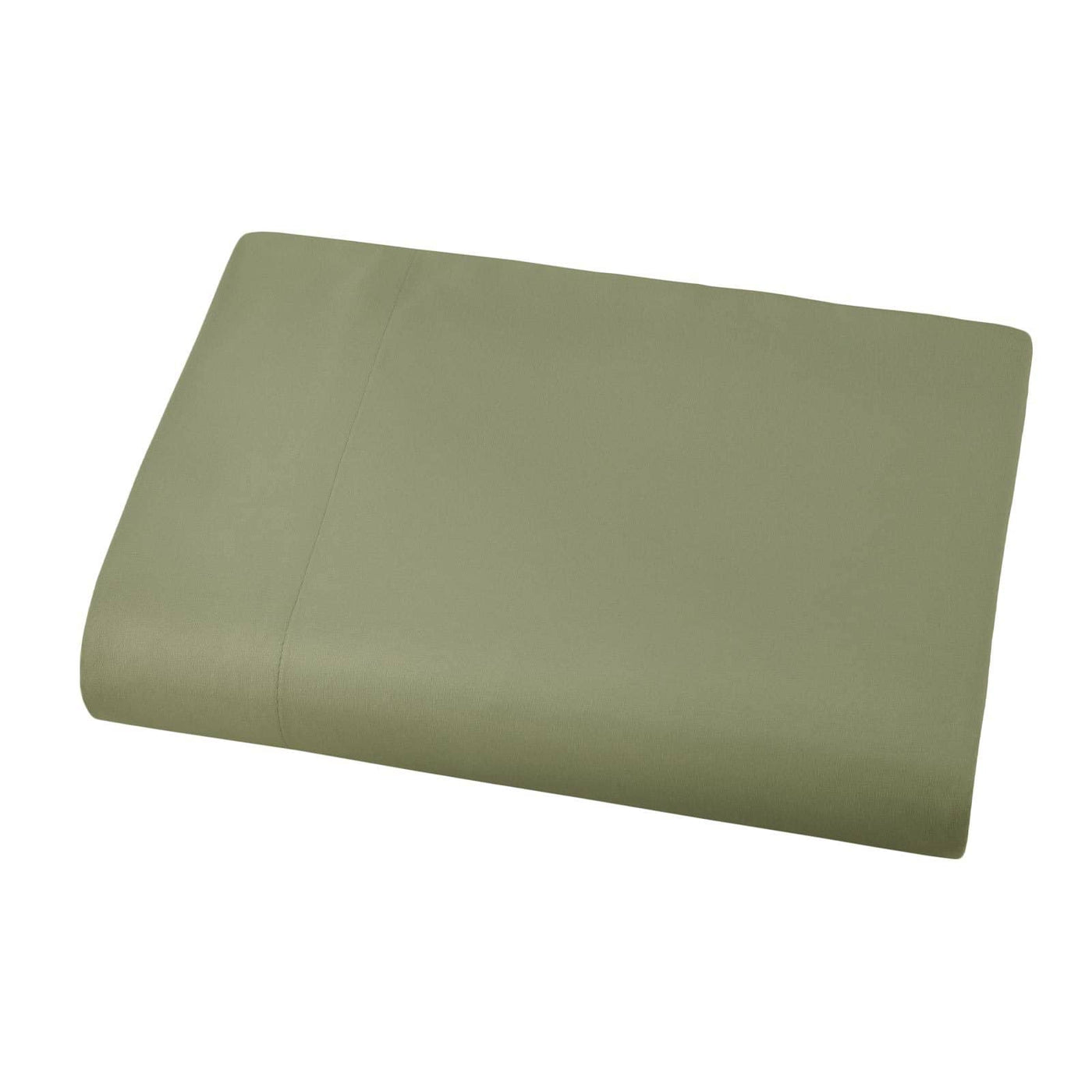 Soft and Luxurious Over-sized Flat Sheet 132 in x 110 in by Vilano springs in Sage Green#color_vilano-sage-green
