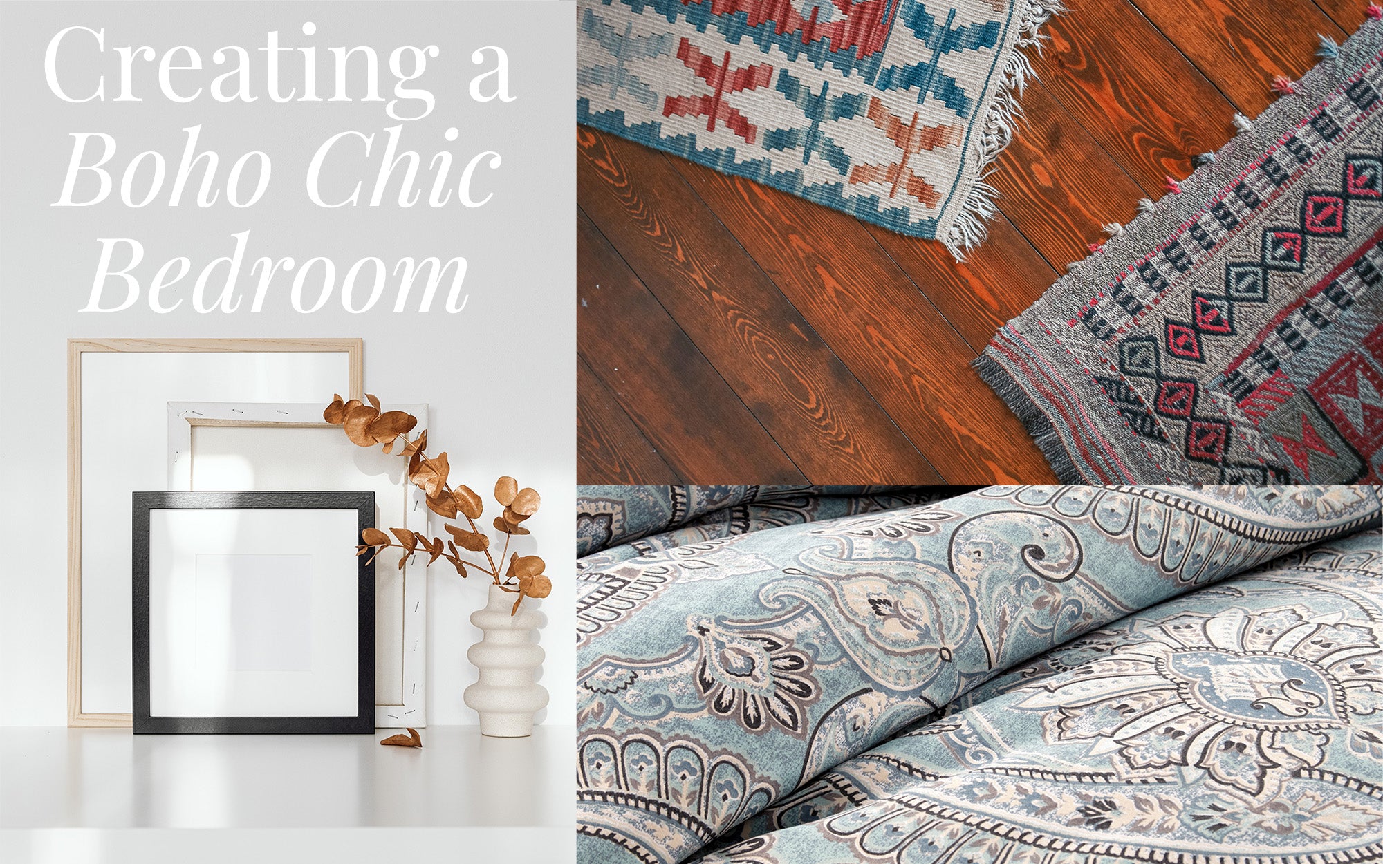 Create A Bohemian Bedroom SouthShore Fine Linens