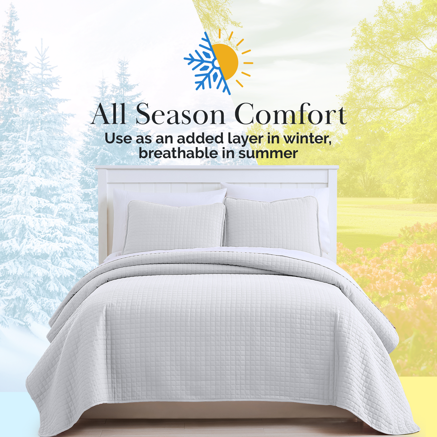 Southshore Fine Linens Set Copripiumino In Microfibra Spazzolata - Full/Queen, Colore Infinity Blue, Morbido E Traspirante