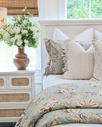 Jacobean Willow Oversized Down Alternative Comforter Set