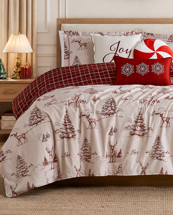 Winterwood Christmas 6-Piece Comforter Bedding Set
