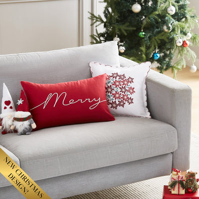 Holiday Harmony 2-Piece Throw Pillow Set