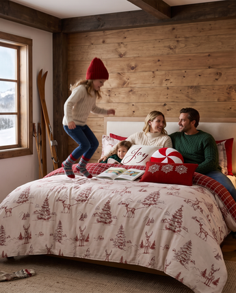 Winterwood Christmas 6-Piece Comforter Bedding Set