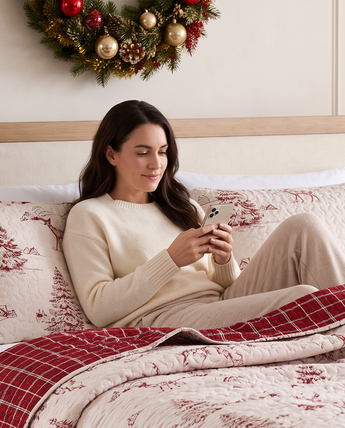 Winterwood Christmas Reversible Quilt Set