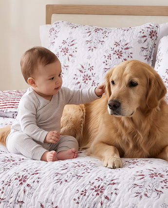 Merry Manor Reversible Quilt Set