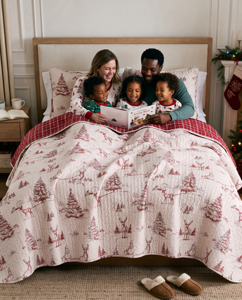 Winterwood Christmas Reversible Quilt Set