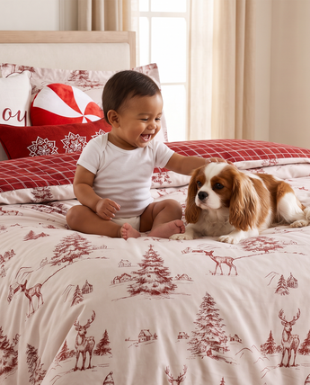 Winterwood Christmas 6-Piece Comforter Bedding Set