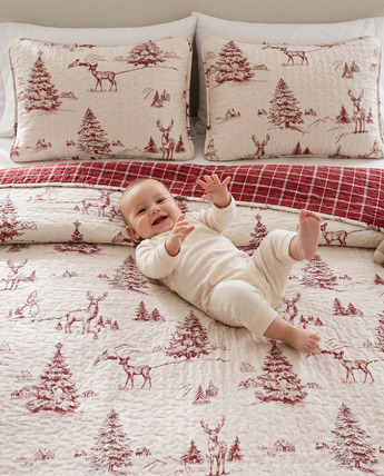 Winterwood Christmas Reversible Quilt Set