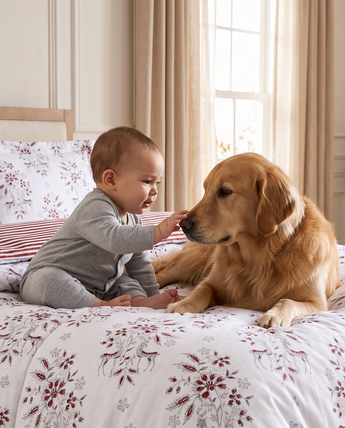 Merry Manor Reversible Comforter Set