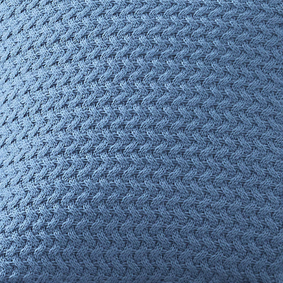 Details and texture of Arcylic Throw Set in Blue#color_acrylic-blue