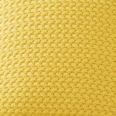 Details and Texture of Arcylic Throw Set in Yellow#color_acrylic-yellow