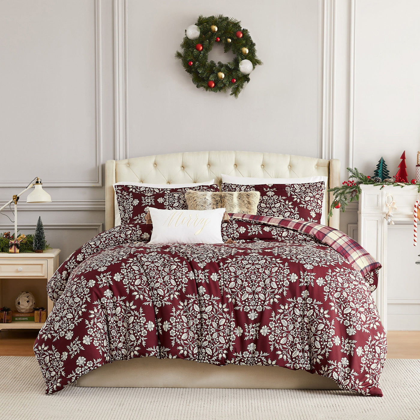 Christmas Carol 5-Piece Comforter Bedding Set