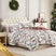 White Christmas Reversible Quilt Set