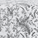 Winter Brush White With Black Flowers swatch