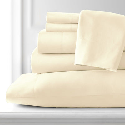 Everyday Essentials 6-Piece Sheet Set Stack Together in Off White#color_off-white