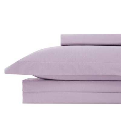 Everyday Essentials Duvet Cover Set Stack Together in Lilac#color_lilac