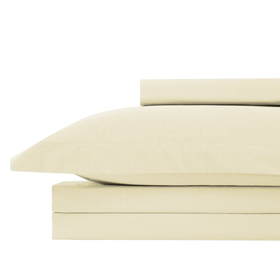 Everyday Essentials Duvet Cover Set Stack Together in Off White#color_off-white