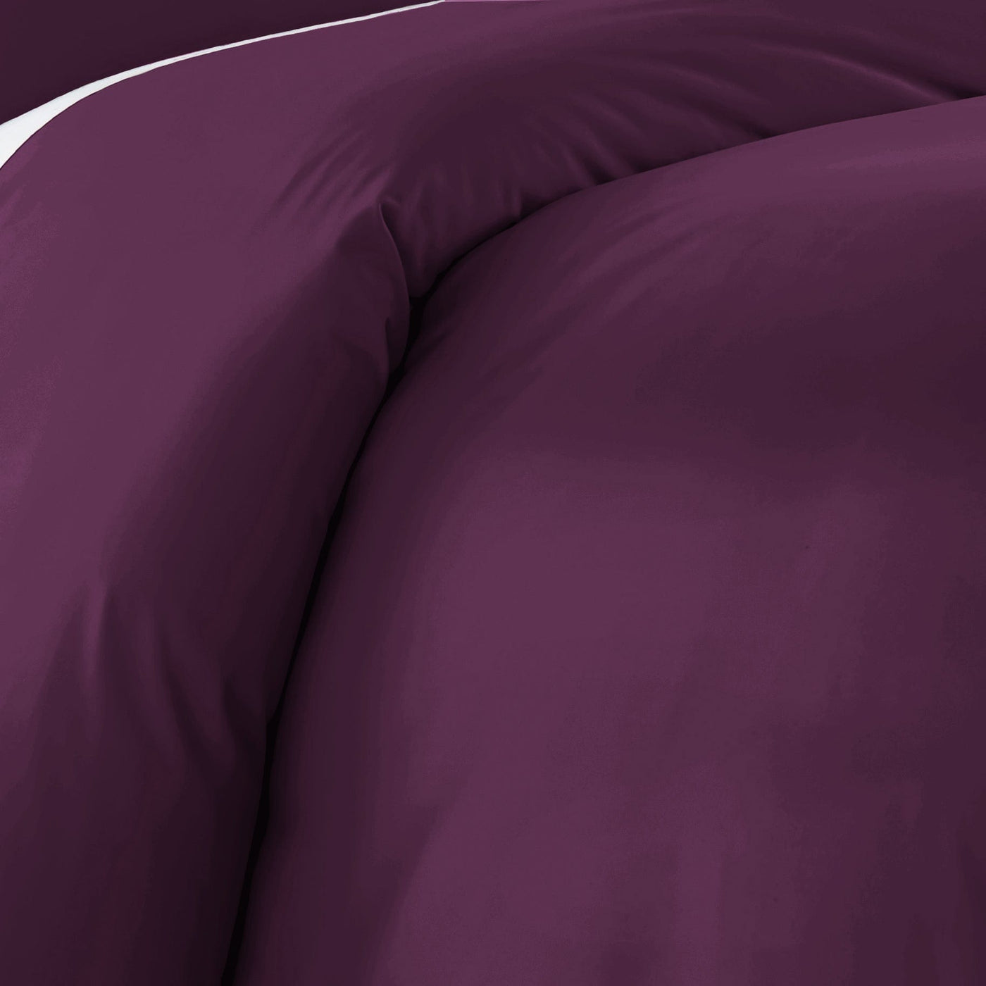 Details of Everyday Essentials Duvet Cover Set in Purple#color_purple