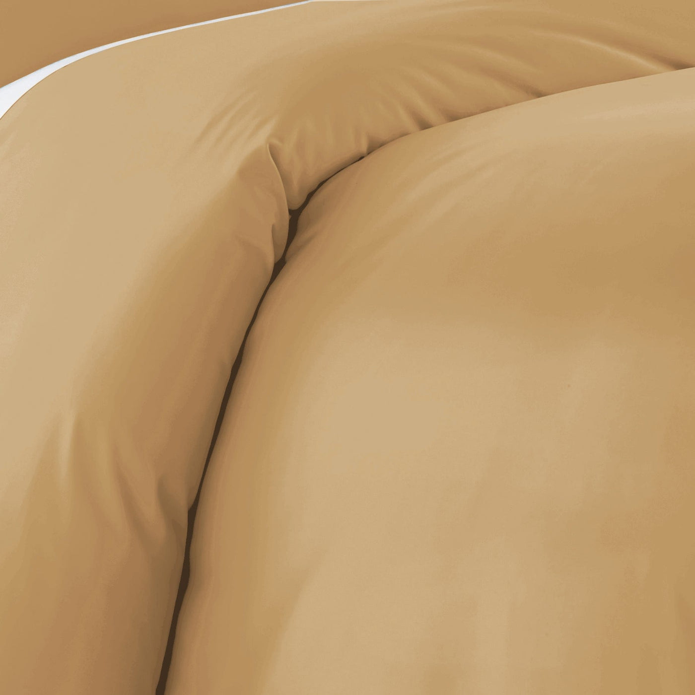 Details of Everyday Essentials Duvet Cover Set in Warm Sand#color_warm-sand