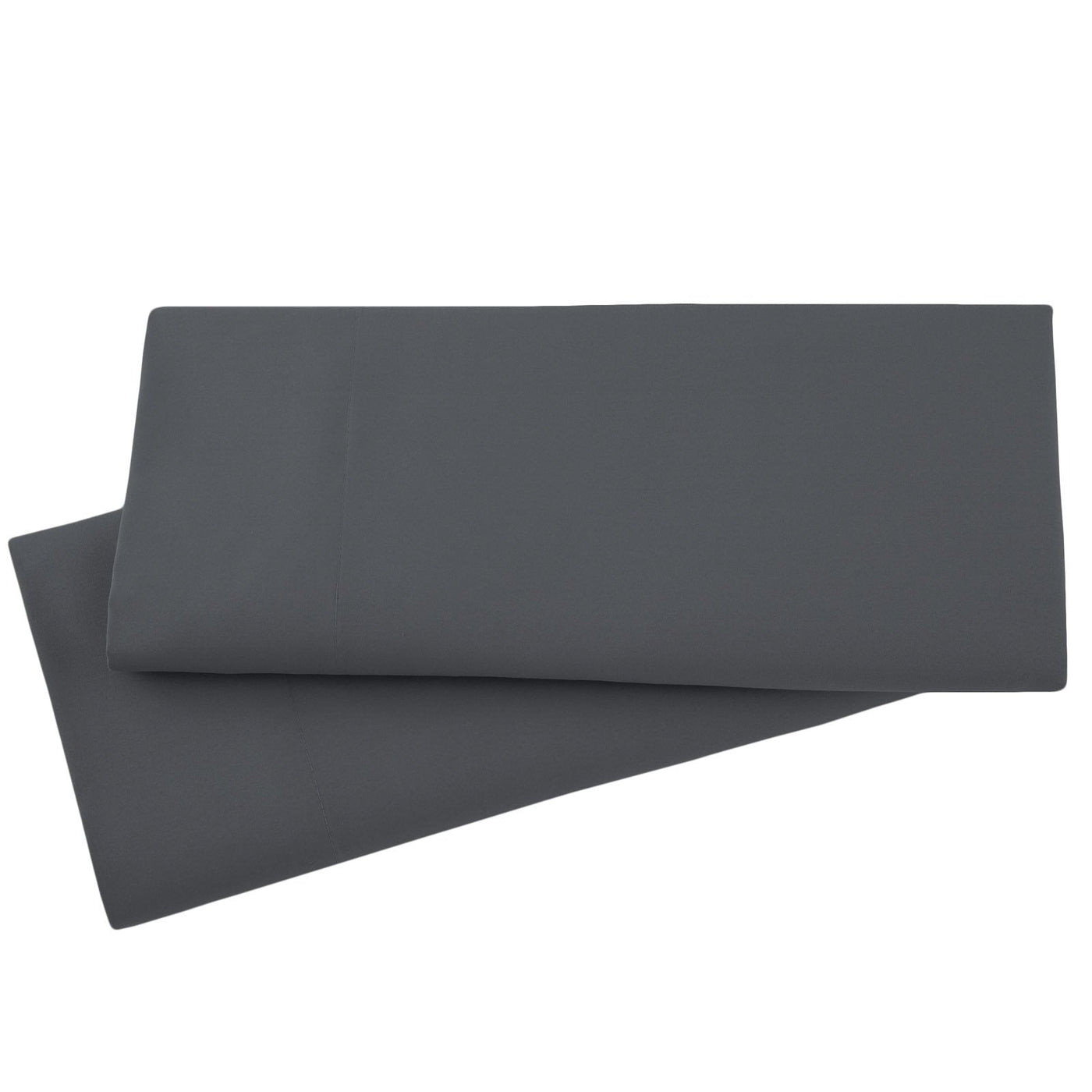 Vilano Springs 2-Piece Pillow Cases in Slate Stack Together#color_vilano-slate