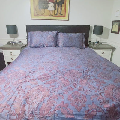 Video of French Garden Duvet Cover Set Showing Features #color_french-garden-blue