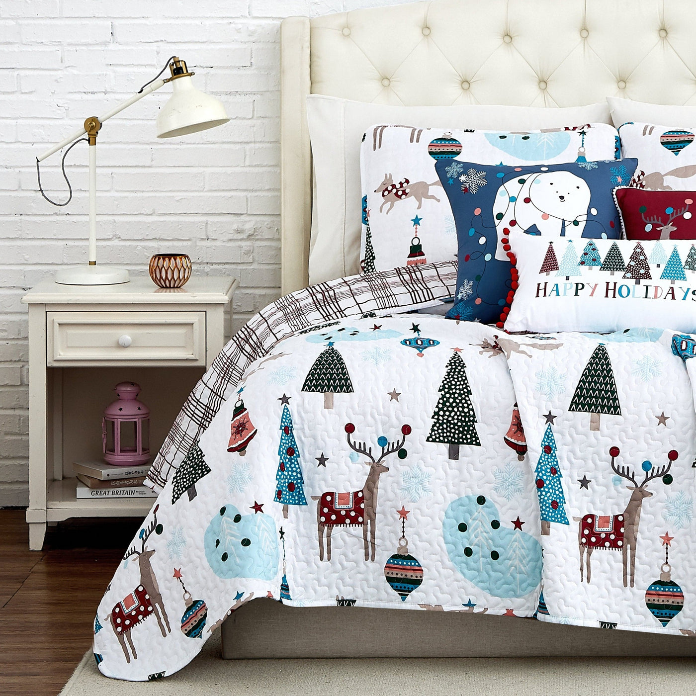Winter Wonderland 6-Piece Quilt Bedding Set
