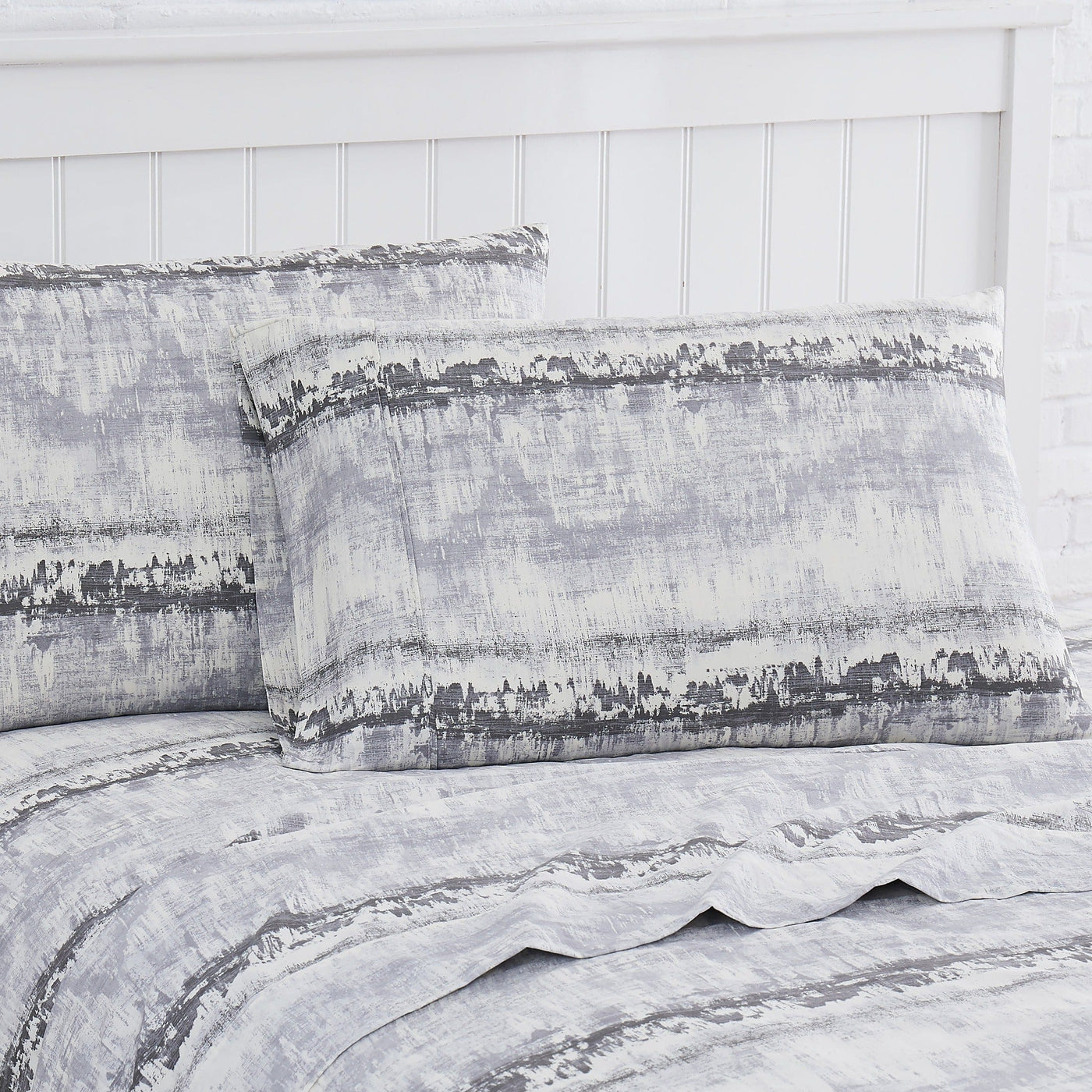 Abstraction Pillow Cases in Grey#color_abstraction-grey
