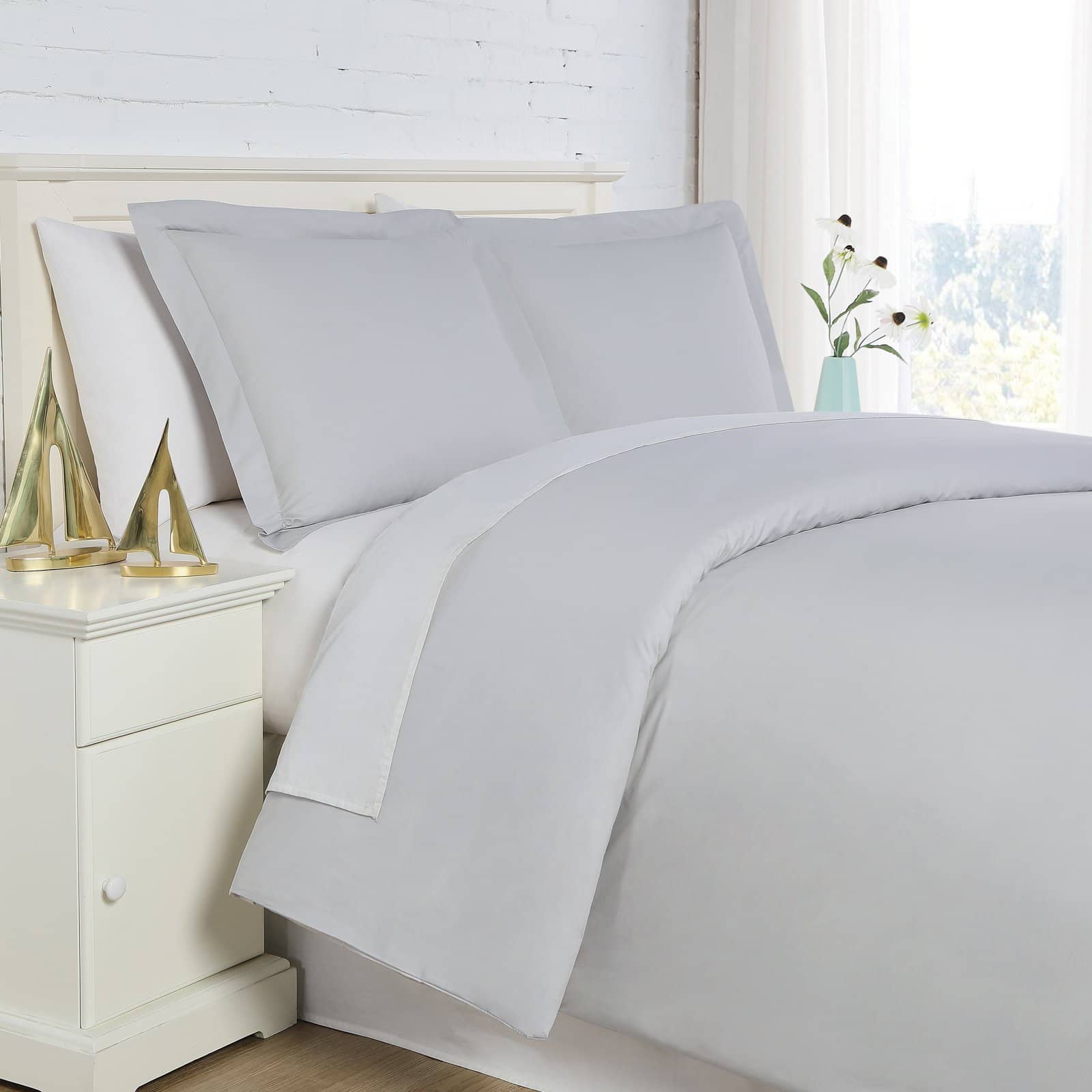 300 Thread Percale Duvet Cover Set | SouthShore Fine Linens