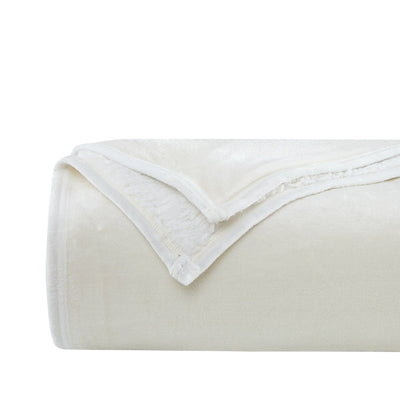 Rolled Sherpa-Fleece Oversized Reversible Blankets and Throws in Cream#color_microfleece-cream