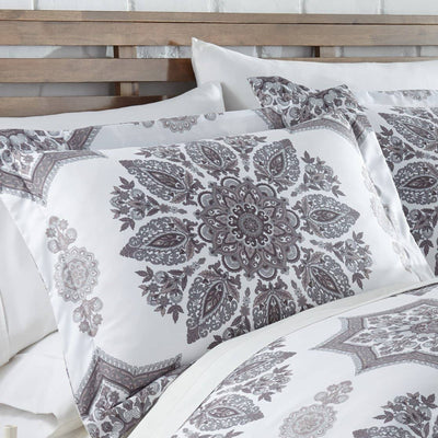 Infinity Comforter and Sham Set in Grey#color_infinity-grey