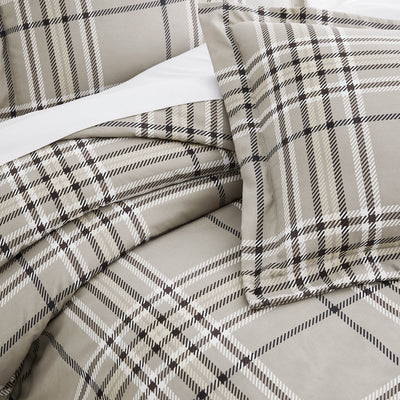 Details of  Vilano Plaid Comforter in mocha#color_plaid-mocha
