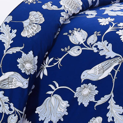 Early Spring Duvet Cover in Blue#color_early-spring-blue