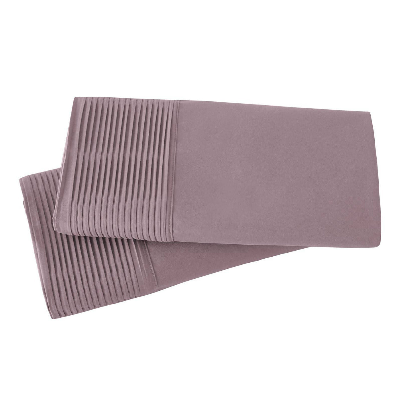 Vilano Springs Pleated Hem Pillow Cases in Lavender#color_vilano-lavender
