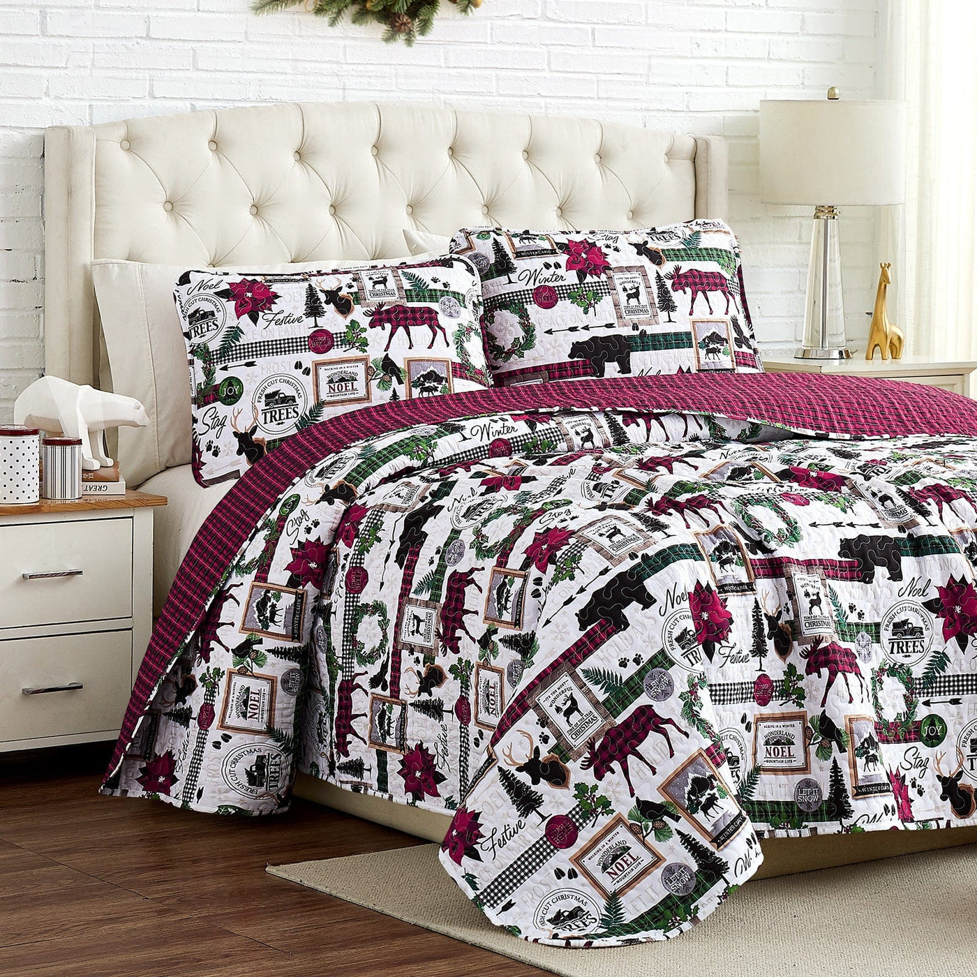 Merry Town Oversized Quilt Set