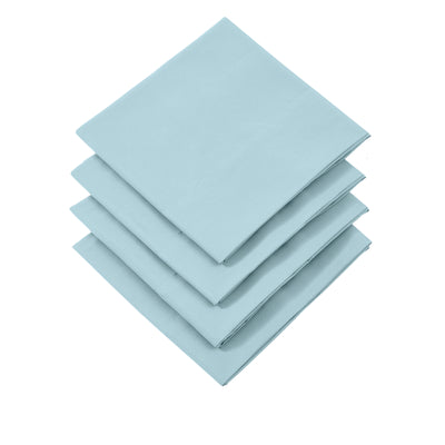Vilano 4PC Pillowcase Set in Sky Blue Stack Together#color_vilano-sky-blue