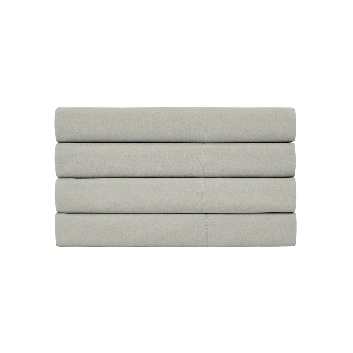 Vilano 4PC Pillowcase Set in Steel Grey Stack Together#color_vilano-steel-gray