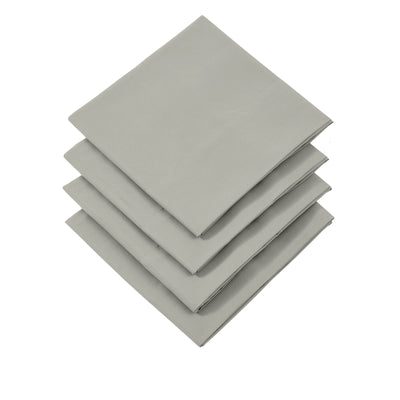 Vilano 4PC Pillowcase Set in Steel Grey Stack Together#color_vilano-steel-gray
