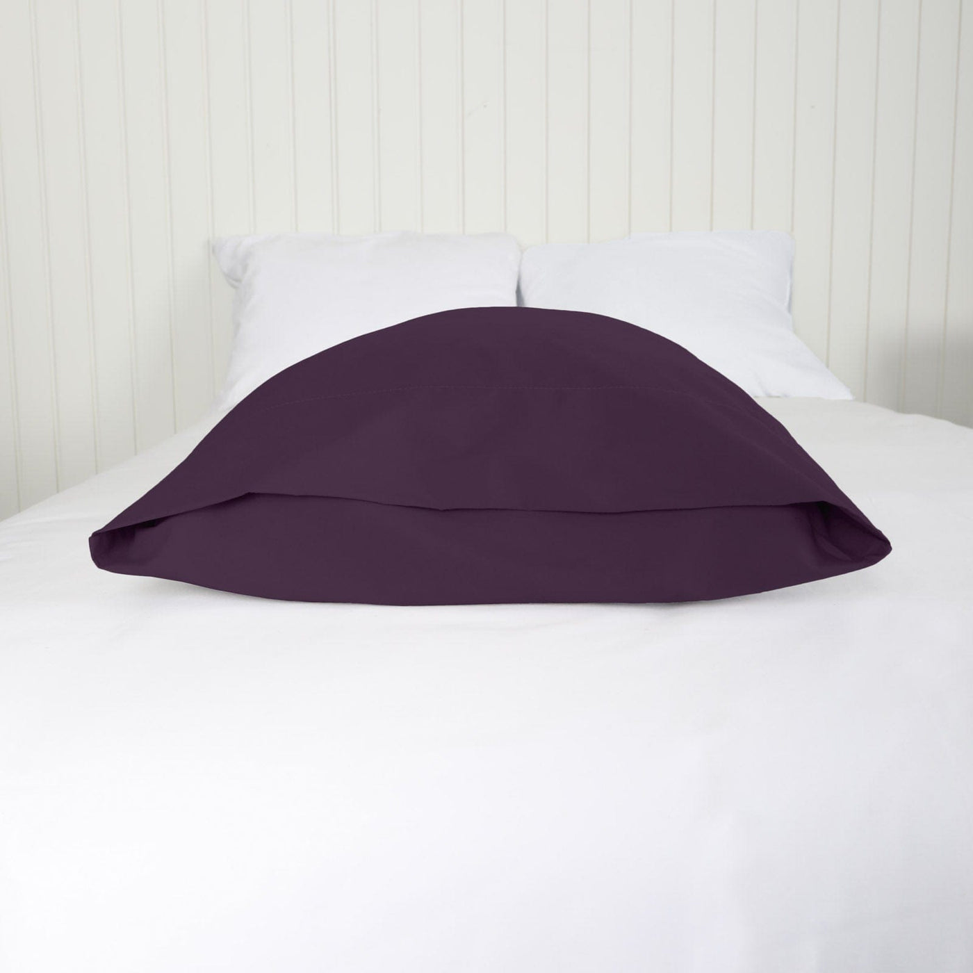 Side View of Vilano Springs 2-Piece Pillow Cases in Purple#color_vilano-purple