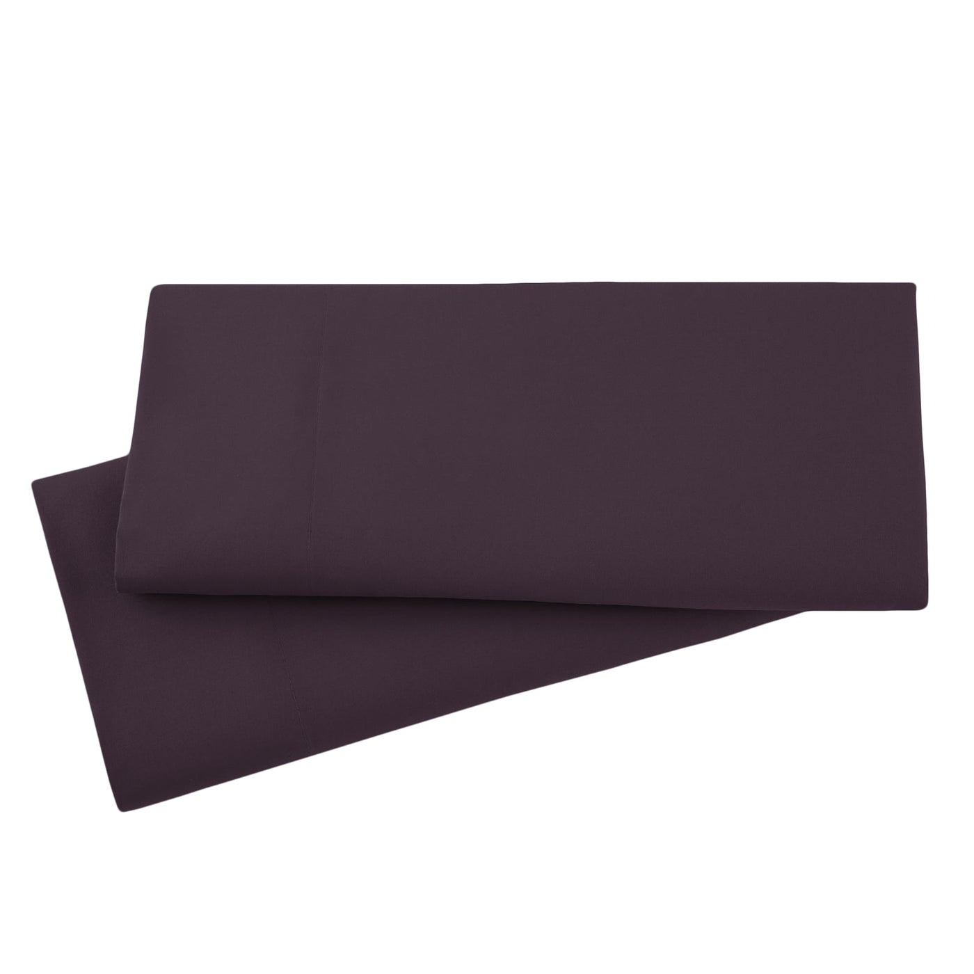Vilano Springs 2-Piece Pillow Cases in Purple Stack Together#color_vilano-purple