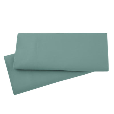 Vilano Springs 2-Piece Pillow Cases in Steel Blue Stack Together#color_vilano-steel-blue