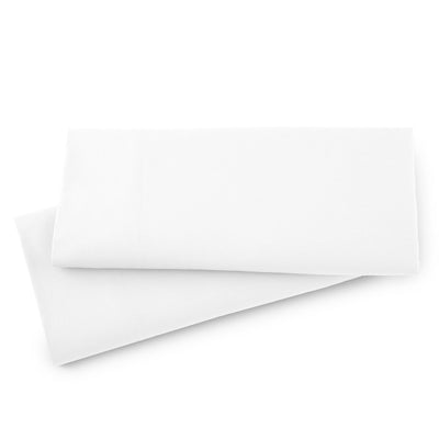 Vilano Springs 2-Piece Pillow Cases in White Stack Together#color_vilano-bright-white