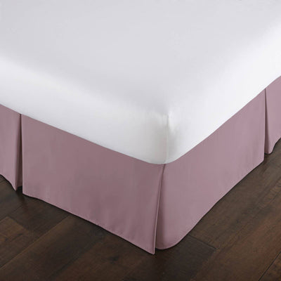 Vilano Pleated Bed Skirt in Lavender#color_vilano-lavender