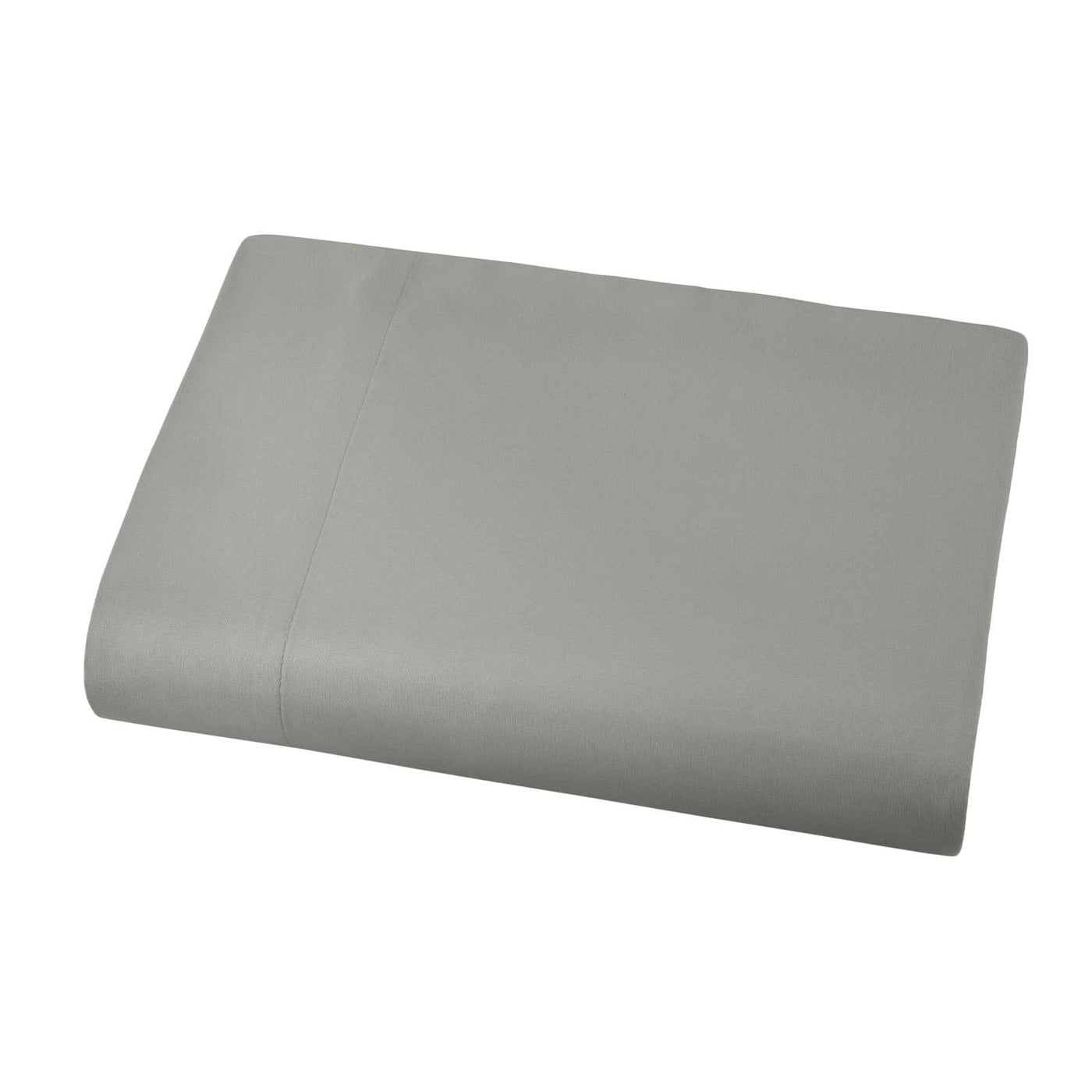 Soft and Luxurious Over-sized Flat Sheet 132 in x 110 in by Vilano springs in Steel Grey#color_vilano-steel-grey