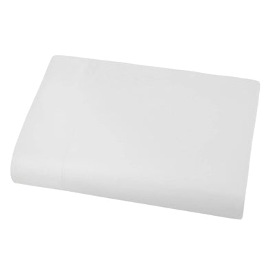 Soft and Luxurious Over-sized Flat Sheet 132 in x 110 in by Vilano springs in White#color_vilano-bright-white