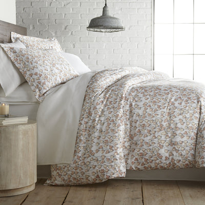 Side View of Forevermore Duvet Cover Set in Blush#color_forevermore-blush
