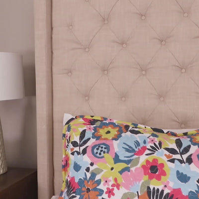 Video of Meadow Field Quilt Set Showing Features
